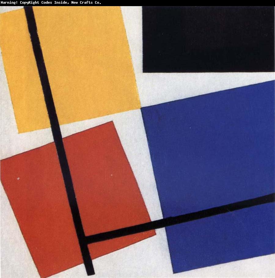 Theo van Doesburg Simultaneous Counter Composition